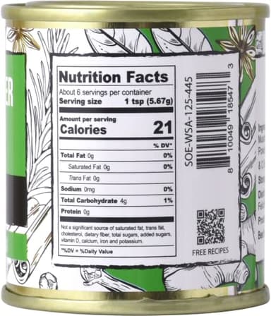 Soeos Wasabi Powder 1.25 oz (35g), Gluten Free, Vegan, Premium Wasabi Powder for Sushi and Sashimi - Image 2