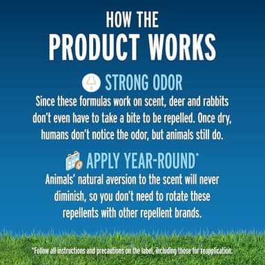 Liquid Fence Deer And Rabbit Repellent Ready-To-Use, Apply Year-Round, 1 Gallon - Image 10