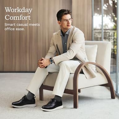 Bruno Marc Men's MaxFlex Fashion Dress Sneakers Oxfords Classic Casual Shoes,Size 13,Black White,SBOX2318M,Size 13,Black White,SBOX2318M - Image 7