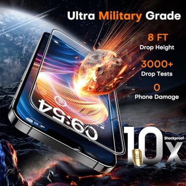 TOCOL for iPhone 14 Screen Protector 9H Hardness Military Grade Shatterproof HD Tempered Glass Full Coverage Easy Installation Case Friendly 2 Pack - Image 3