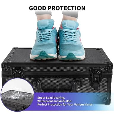 HZGXQN Toploader Storage Box for 3" x 4" 35pt Rigid Card, Top Loader Card Storage Hard Case, Sports Card Storage Boxes for Trading Cards, Top Loaders Holder (Holds 600+ Toploaders) - Image 6