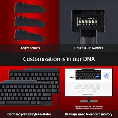 HHKB - Happy Hacking Keyboard Professional Hybrid Type-S (Wireless, Bluetooth, Wired, USB, Silent, Mac, Windows, Charcoal, Blank) with 2 Year Advance Exchange Warranty - Image 4