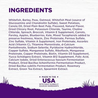 Wellness Complete Health Dry Dog Food with Grains, Natural Ingredients, Made in USA with Real Meat, All Breeds, For Adult Dogs (Whitefish & Sweet Potato, 5-Pound Bag) - Image 6