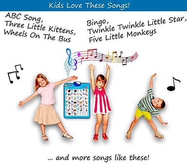 Just Smarty Alphabet Wall Chart for Toddlers 1-3 | ABCs & 123s Kids Learning Toy | Educational Gift for Infant Ages 1 2 3 4 5 | Speech Therapy for Kids 1-3 | Autism Toys for Toddlers 3-4 - Image 7