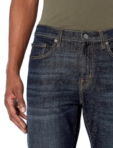 Amazon Essentials Men's Slim-Fit Jeans - Discontinued Colors, Dark Indigo, 38W x 28L - Image 4