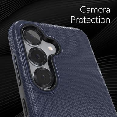 Crave Dual Guard Compatible with Samsung Galaxy S25 Case, Shockproof Protection Dual Layer Case for Samsung Galaxy S25 - Navy - Image 3
