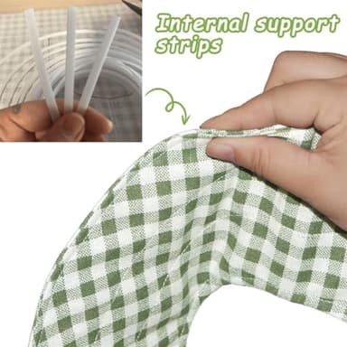 Cat Cone Collar Adjustable After Surgery, Comfortable Pet Cone E-Collar for Large Medium Small Cats Kitten Puppy to Stop Licking(Pink Cat-L) - Image 4