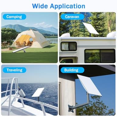 QIQIAZI Starlink Gen 3 Cable, Replacement Cable for Standard V3 Ethernet, Extension Waterproof Outdoor Starlink Cable Gen 3 Gray (150FT/46M) - Image 6