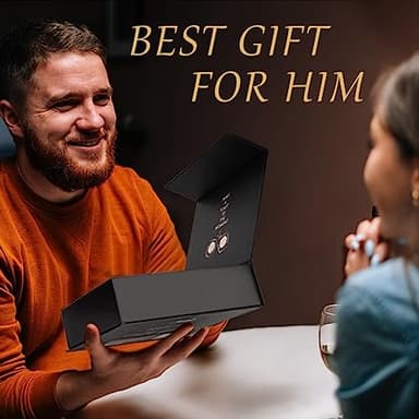 Whiskey Balls Reusable 55mm, Bourbon Gifts for Men Stocking Stuffers, Whiskey Ice Stones with Tongs, for Dad Who Has Everything, Anniversary Birthday Gifts for Boyfriend Grandpa Him Husband from Wife - Image 2