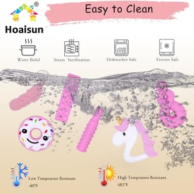 Chew Necklaces for Sensory Girls, Chewy Necklace Sensory Toys for Kids with Autism, ADHD,SPD, Chewing, Teething or Special Needs, Oral Sensory Chew Toys for Kids Adult Reduce Anxiety Fidgeting - Image 6