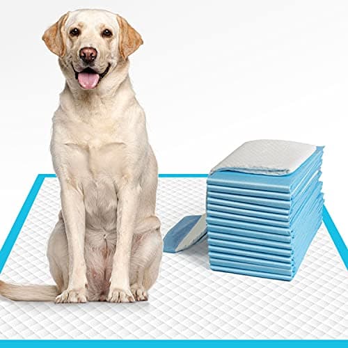 IMMCUTE Dog Pee Pads Extra Large 28"x34", X-Large Training Puppy Pee Pads Super Absorbent & Leak-Proof, XL Disposable Pet Piddle Pad and Potty Pads for Dogs, Puppies, Doggie (XLarge:28"*34"- 30 Ct) - Image 1