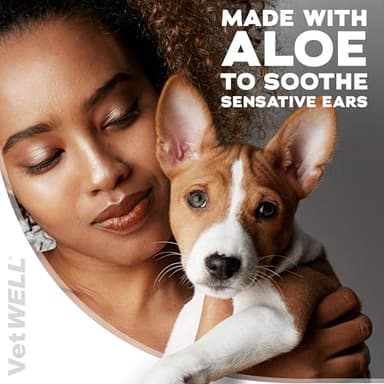VetWELL Ear Cleaner for Dogs and Cats - Otic Rinse for Infections and Controlling Ear Infections and Odor in Pets - 8 oz (Cucumber Melon) - Image 4