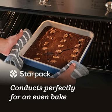 Starpack 'Bakers Gonna Bake' High Performance Nonstick Rectangular Baking Pans set of 3 - Image 6