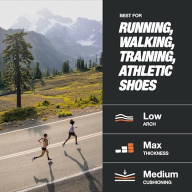 Superfeet Run Support Low Arch (V2) Insoles, 7.5-9 Men / 8.5-10 Women - Image 3