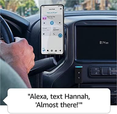 Like-New Amazon Echo Auto (newest model), Add Alexa to your car - Image 6