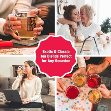 Tiesta Tea - Passion Berry Jolt, Loose Leaf, Raspberry Passion Fruit Black Tea, Premium Blend, Caffeinated Black, Make Hot or Iced Brews Up to 200 Cups, 16oz Resealable Bulk Pouch - Image 6