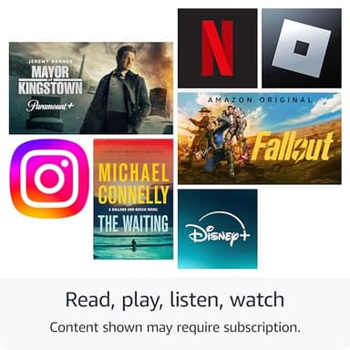 Amazon Fire HD 8 tablet (newest model), 8” HD Display, 3GB memory, 32GB, designed for portable entertainment, Black, without lockscreen ads - Image 2