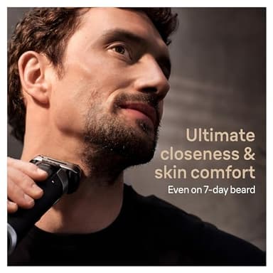 Braun Series 9 PRO+ Electric Razor for Men, 5 Pro Shave Elements & Precision Long Hair Trimmer, 6in1 SmartCare Center, Wet & Dry Electric Razor for Smooth Skin with 60min Battery Runtime, 9567cc - Image 4