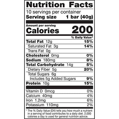 Nature Valley Protein Granola Bars, Salted Caramel Nut, Snack Bars, 10 ct, 14.2 OZ (Pack of 8) - Image 2