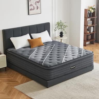 Queblox Full Mattress, 12 Inch Hybrid Mattress in a Box, Medium Firm, Memory Foam and Individual Pocket Springs for Pressure Relief, CertiPUR-US Certified - Image 2