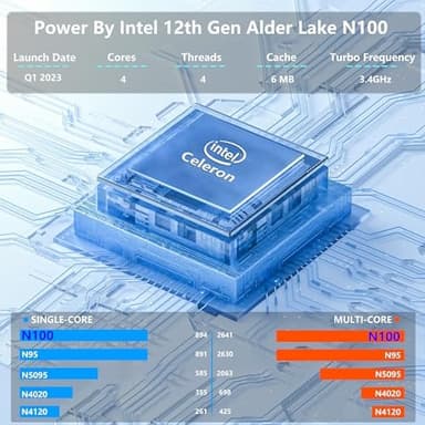 Laptop Computer, Gaming Laptop 2025 Windows 11 Pro, 16 Inch Lap Top PC, 16GB RAM 1TB SSD, Intel 12th Gen Processor(up to 3.4GHz), Backlit Keyboard, Fingerprint Unlock, FHD, 2 Years Warranty - Image 4