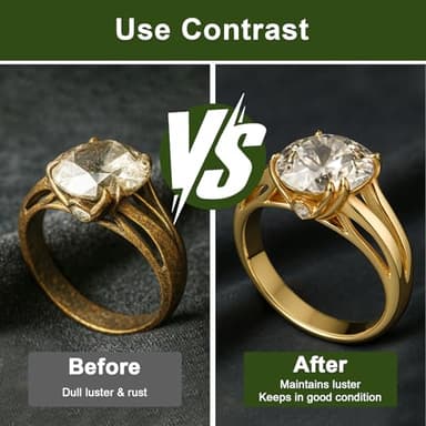 1DFAUL 50ml Jewelry Protective Coating, Jewelry Sealant Tarnish Protection Maintain Brilliant Luster, Against Wear & Oxidation, Suitable for Metals, Gemstones - Image 3