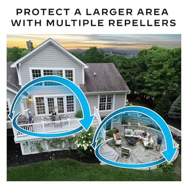 Thermacell Mosquito Repellent E-Series Rechargeable Repeller; Patio Shield 20’ Mosquito Protection Zone; Includes 36-Hr Repellent Refill; No Flame or Scent; Bug Spray and Bug Zapper Alternative - Image 8