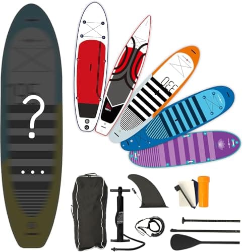 Inflatable Stand Up Paddle Board for Adults, with Accessories, Around 10'*30"*6" - Image 1