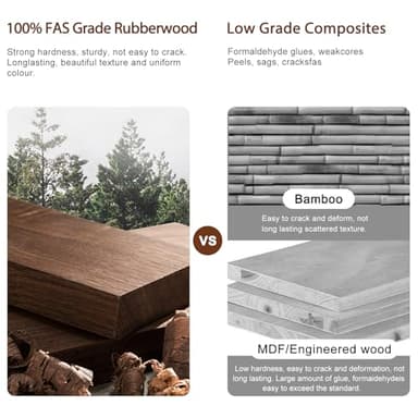 Muwuele Coat Rack,Solid Wood Coat Rack Freestanding with 12 Hooks,Coat tree freestanding 3 Adjustable Heights for coat, Hats, Handbags，Coat Stand for Entryway,Bedroom (Natural) - Image 4