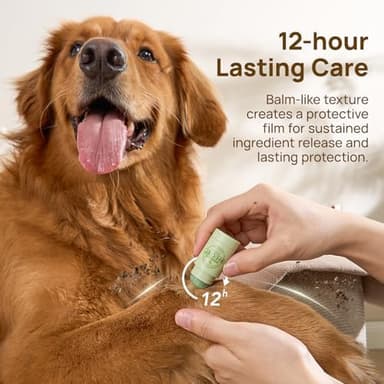 HICC PET Skin Balm for Dogs & Cats - Soothes Itching and Irritation Skin & Prevents Infection, All-Natural Dog Moisturizer for Dry Itchy Skin, Lick-Safe Allergy & Hot Spot Treatment - 0.21oz - Image 6