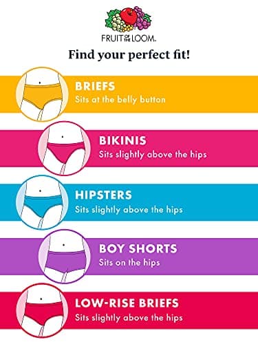Fruit of the Loom Girls' Cotton Boyshort Underwear, 14 Pack-Fashion Assorted - Image 2
