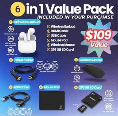 HP Chromebook 15.6" HD Flagship Laptop for Student Business, Quad-Core Intel N200 Processor, 8GB RAM, 320GB Storage (64GB eMMC + 256GB Card), Webcam, WiFi, Long Battery, Chrome OS+HubxcelAccessory - Image 4