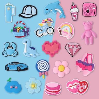 100PCS Kawaii Pencil Charms - Rainbow Mixed Pencil Toppers Set for Boys & Girls, Cute Classroom Rewards and Prizes for Students, Fun Pencil Decorations for School Supplies & Kids’ Incentives - Image 5