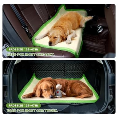 Gardner Pet Dog Pee Pads Extra Large 29"x47", XL Thicker ECO Green Disposable Puppy Training Pads Super Absorbent Full Edge-Wrapping Pad for Dogs, Puppies, Cats, Rabbits (50 Count) - Image 6