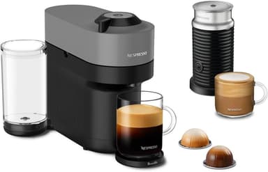 Nespresso Vertuo Pop+ Coffee and Espresso Maker by Breville with Milk Frother, Dark Grey - Image 2