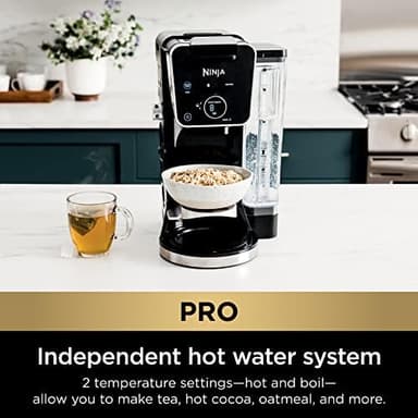 Ninja Hot and Iced Coffee Maker, Single Serve Coffee Maker and Drip Coffee Machine, DualBrew Pro Specialty 12-Cup with K-Cup Combo, Includes Permanent Filter, CFP307 - Image 4