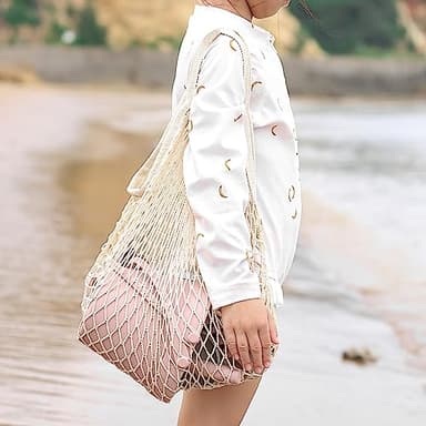 MarcZero 11Pcs Silicone Beach Toys,Modern Baby Beach Toys,Travel Friendly Beach Set,Silicone Bucket, Shovel, 8 Sand Molds, Beach Bag,Silicone Sand Toys for Toddlers, Kids (Pink) - Image 7