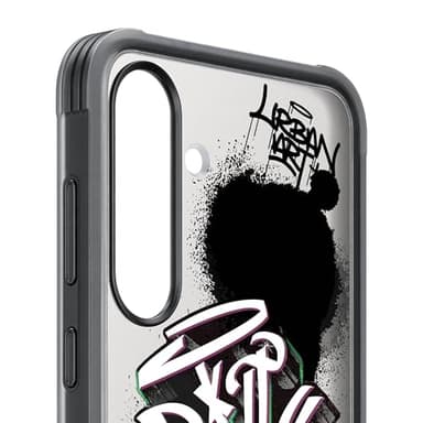 Samsung Galaxy S25+ Flipsuit Rugged Phone Case, Protective Cover, Shockproof, Durable Design, Included Interactive Card Syncs with Screen, US Version, EF-JS936CBEGUS, Black - Image 2