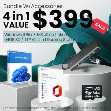 Dell Inspiron 15 Touchscreen Business Laptop,AMD Ryzen 7 7730U, 32GB DDR4 RAM+1TB PCIe SSD + 64GB SD Card, 15.6" FHD IPS (1920×1080), Windows 11 Pro, Office Pro Lifetime & Microsoft Copilot AI - Image 2