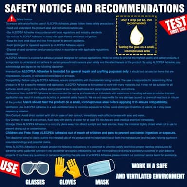 3 Gram (Pack of 12) Single use Super Glue Gel, Super Fast, Thick & Strong Adhesive Superglue, Cyanoacrylate Glue for Hard Plastics, DIY Craft, Ceramics, Frame, Leather, Metal Etc - Image 9