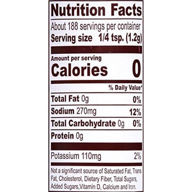 Lawry's 25% Less Sodium Seasoned Salt, 8 oz (Pack of 12) - Image 2