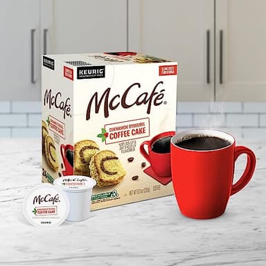 McCafe Cinnamon Streusel Coffee Cake Coffee, Keurig Single Serve K-Cup Pods, 96 Count (4 Packs of 24) - Image 10