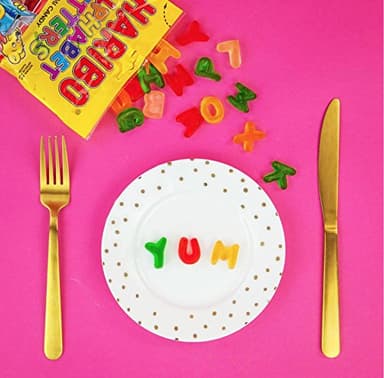 HARIBO Gummi Candy, Alphabet Letters, 5 oz. Bag (Pack of 12) - Image 2