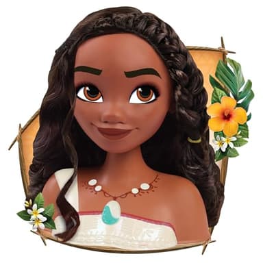 Just Play Disney Princess Moana 2 Styling Head, 14-Pieces, Pretend Play, Kids Toys for Ages 3 Up - Image 5