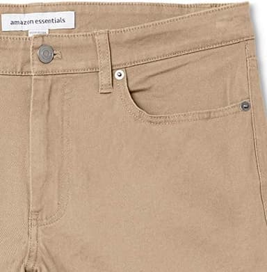 Amazon Essentials Slim Fit Khaki Pants for Men, 5-Pocket Stretch Twill - Image 5