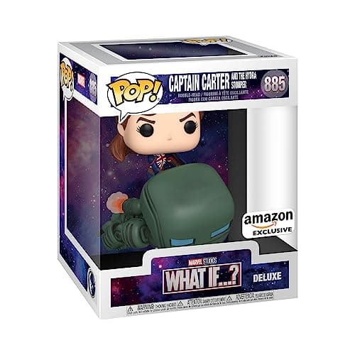 Funko Pop Deluxe Marvel: Year of The Shield - Captain Peggy Carter Riding Hydra Stomper - Marvel Comics - Amazon Exclusive - Collectable Vinyl Figure - Gift Idea - Official Merchandise - Image 1
