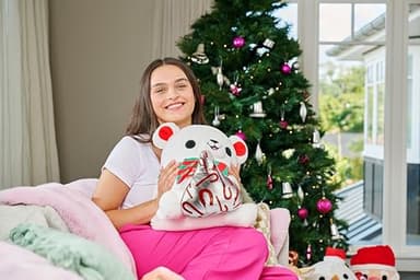 Snackles Christmas Snowman & Chupachups 14 Inch Plush by ZURU, Ultra Soft Plush, Collectible Plush with Real Licensed Brands, Stuffed Animal, Giftable, Holiday - Image 7