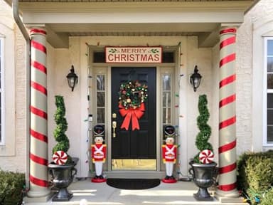 4' Spiral Boxwood Topiary Trees Artificial Outdoor Plants in Plastic Pot Front Porch Plants Set of 2 - Image 5