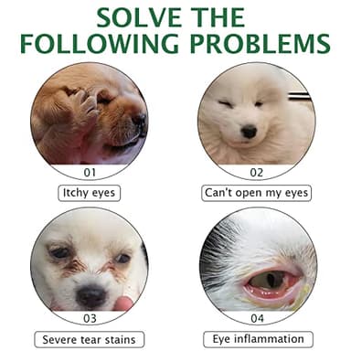 60ML Pet Eye Drops for Dog & Cat Relieve Eyes Itching & Irritation, Pink Eye & Allergies Symptoms Safe & Gentle Formula for All Animals - Image 5