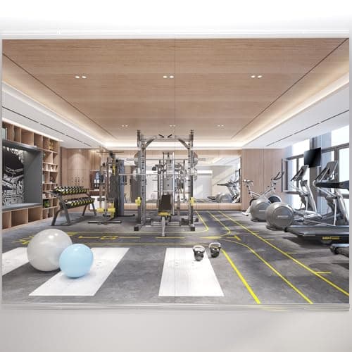 yarnuwa 48X24 2Pack Large Home Gym Mirror, Frameless Tempered Glass Dance Wall Mounted Mirror for Home, Yoga, Dancing, Studio, Living Room - Image 1